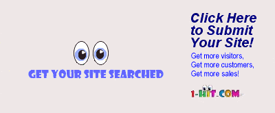 Submit Your Site at 1-Hit.com for More Visitors and More Customers!