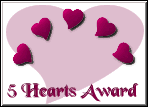 Five Hearts Award