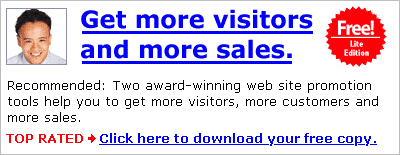 Get More Visitors and More Sales - Download Your Fr'ee Copy Now!