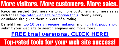 Top-Rated Promotion Tools for Your Web Site Success!