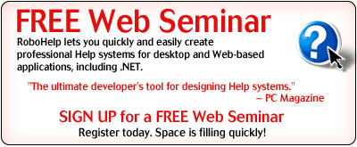 Sign Up for a Fr'ee Web Seminar!