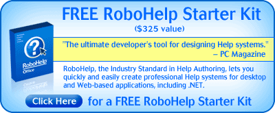 FR'EE RoboHelp Starter Kit - $325 Value!