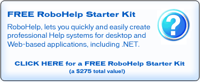 Fr-e-e RoboHelp Start Kit - A $275 Total Value!