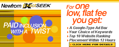 New from ExactSeek - Paid Inclusion With A Twist!