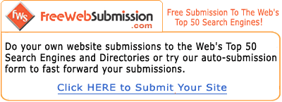 Fr-e-e Submission to the Web's Top 50 Search Engines!