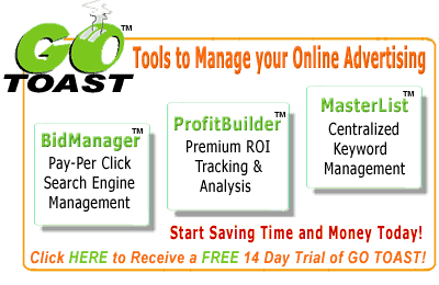 GoToast - PPC Search Engine Optimization and Online Advertising Conversion Tracking!