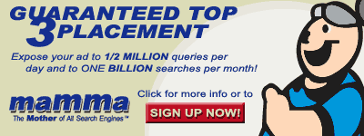 Expose Your Ad to Half a Million Queries Per Day!