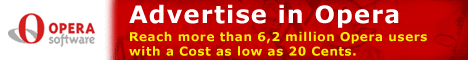 Advertise in Opera - Reach More than 6.2 Million Opera Users!