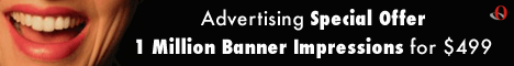Special Offer - 1 Million Banner Impressions For $499
