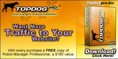 TopDog Pro - Search Engine Analyzer/Submitter - FREE Download!