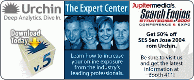 Urchin Deep Analytics - Increase Exposure with the Expert Center - Sign Up for SES in San Jose!