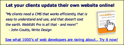 Powerful, WYSIWYG Online HTML Editing!