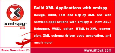 Build XML Applications With XMLSpy 2004 - Fr'ee Download!