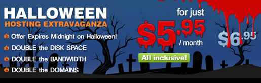 Halloween Hostíng Extravaganza!