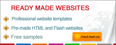 Ready Made Professional Website Templates - Free Samples!