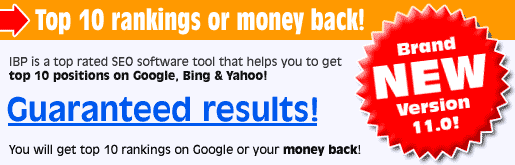 Top 10 Positions on Google, Bing and Yahoo!