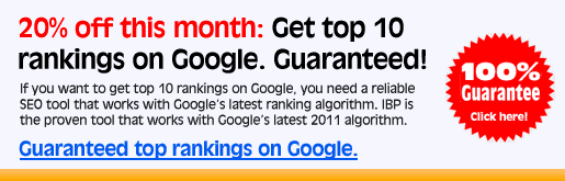 Get Top 10 Rankings on Google!