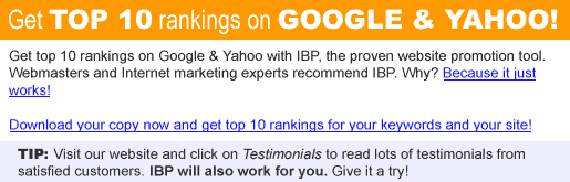 Get Top 10 Rankings on Google and Yahoo!