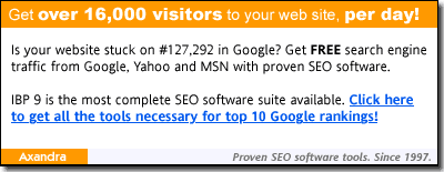 Get over 16,000 visitors per day!