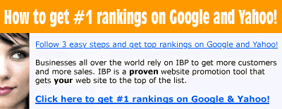 Get Number 1 Rankings on Google and Yahoo!!
