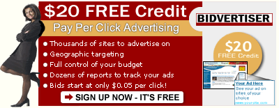 Sign Up Today and Receive a $20 FR-E-E Cred&iuml;t!