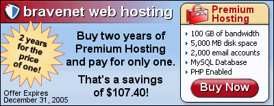 Two Years of Premium Host&iuml;ng for the Price of One!