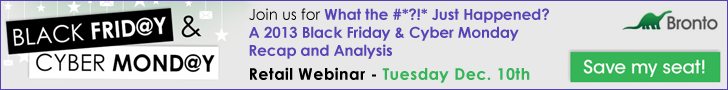 Black Friday & Cyber Monday Analysis - Webinar Dec. 10th