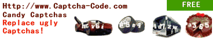 Candy Captchas - Replace Ugly Captchas