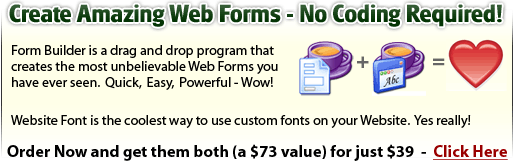 Create Amazing Web Forms - No Coding Required