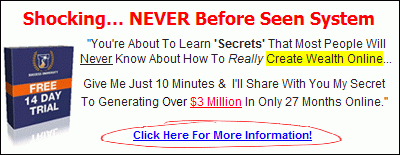Learn Secrets of How to Really Create Wealth Online!