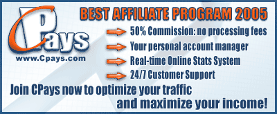 Join CPays to Optimize Your Traff&iuml;c and Maximize Your Income!