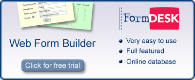 Full Featured WebForm Builder - Try the Free Trial!