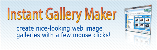 Create Nice-Looking Web Image Galleries!