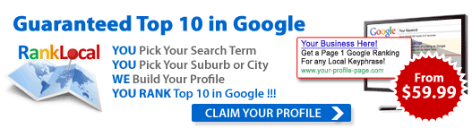 Rank Local Top 10 in Google