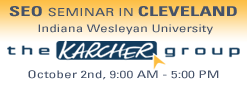 SEO Seminar in Cleveland - October 2nd, 2006!