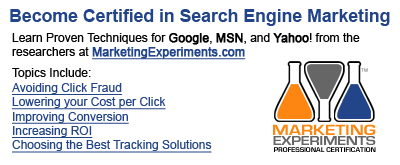 Become Certified in Search Engine Marketing!