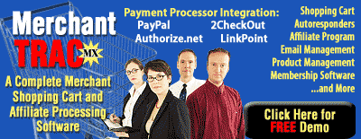 A Complete Merchant Shopping Cart and Aff&iuml;liate Processing Software!