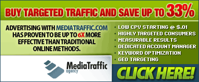 Advertising with MediaTraffic Has Proven to be 6x More Effective!