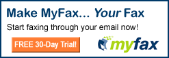 Start Faxing Through Your Email - Fr&euml;e 30 Day Trial!