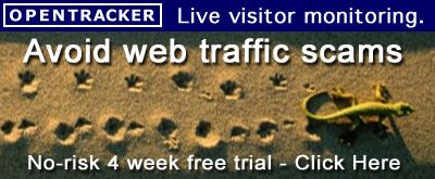 Real-Time Website Stats - Fr&euml;e 4 Week Test Drive !