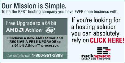 Rackspace - Host with the Best!