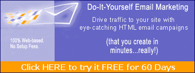 Do-It-Yourself Email Marketing - Try It Free for 60 Days!