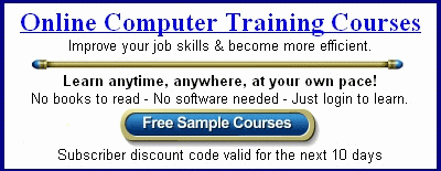 Online Computer Training - Fr&euml;e Sample Courses!