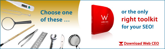 Web CEO - The Right Toolkit for Your SEO!