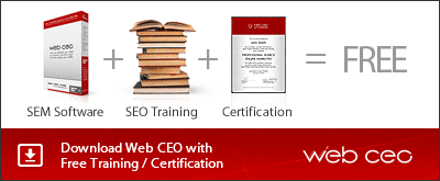Download Web CEO with Fr&euml;e Training/ Certification!