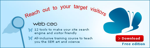 Reach Out to Your Target Visitors with Web CEO!