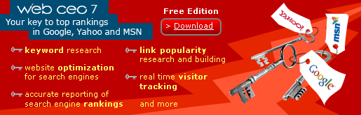 Your Key to Top Rankings in Google, Yahoo and MSN!