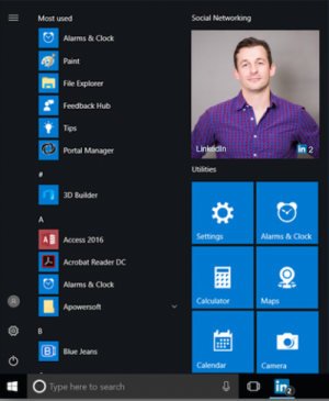 LinkedIn app for Windows 10