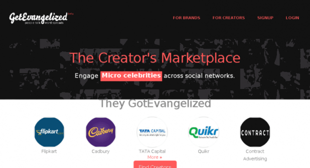 Pick most engaging influencers and micro celebrities