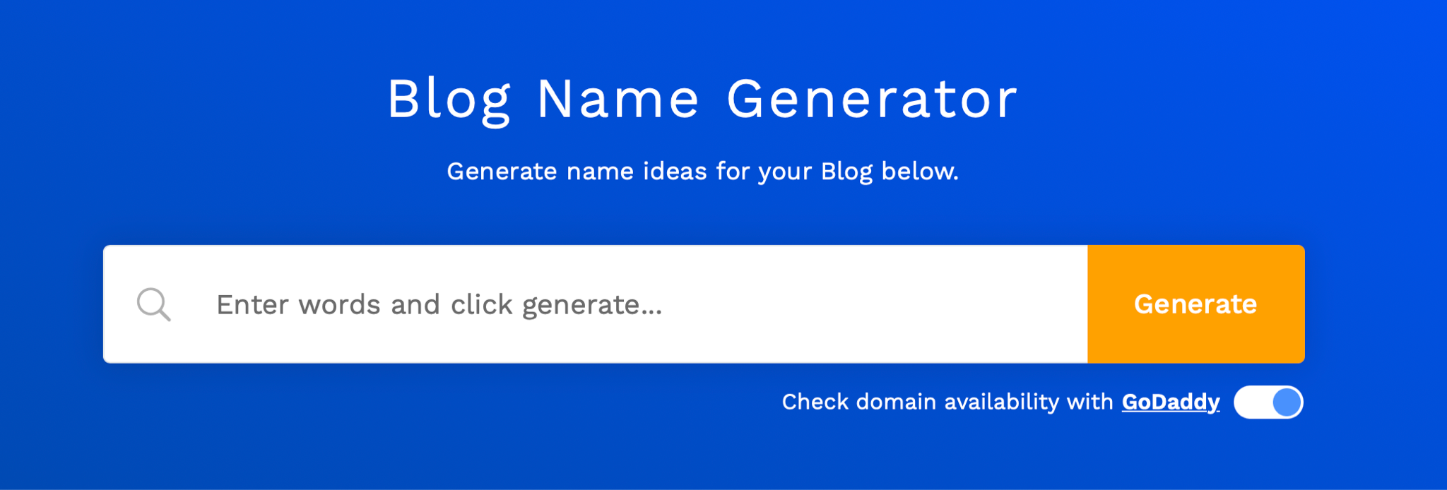 Witty username generator